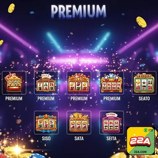 Imagem de jogos no site 22a, destacando variedade e diversão para gamers brasileiros.