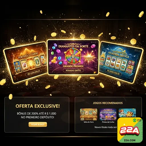 Jogadores aproveitando jogos de cassino online na 22a