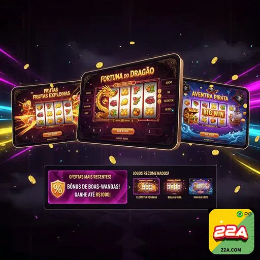 Imagem da página inicial do site 22a, destacando design moderno e conteúdo destacado, perfeito para conhecer mais sobre